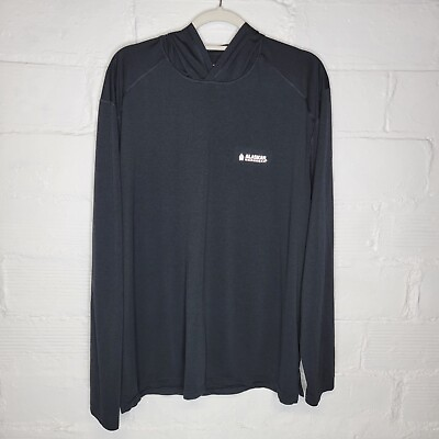 #ad Alaskan Hardgear By Duluth Trading Co Men#x27;s XL Pullover Shirt Black Standard Fit $14.99