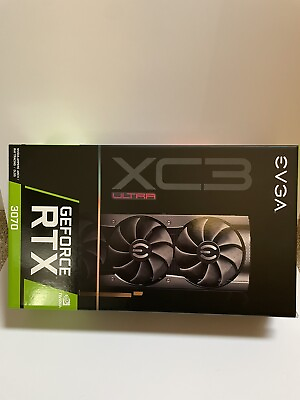 EVGA GeForce RTX 3070 XC3 ULTRA 8GB GDDR6 $359.99