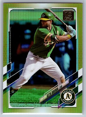 #ad 2021 Topps Update Seth Brown Gold Foil #US120 Athletics $1.80
