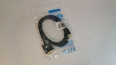#ad New C2G Cables To Go 42516 HDMI To DVI D Video Cable 2 Meters 6 Feet $5.99