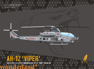 #ad Dreammodel DM720012 1 72 USMC ATTACK HELICOPTER AH 1Z #x27;VIPER#x27; $29.66