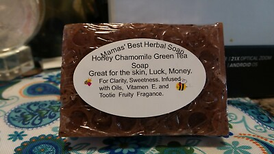 #ad Mamas Best Honey Chamomile Green Tea Herbal Soap Buy 2 get 1 Free 4oz. $4.00