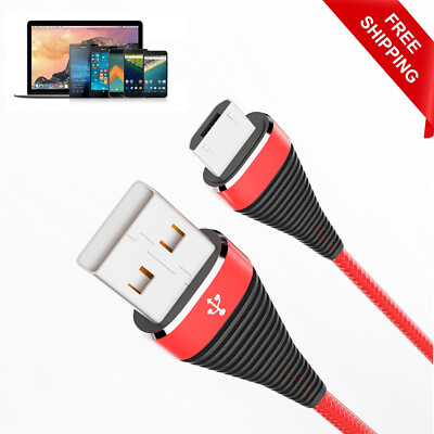 #ad Micro USB Fast Charging Cable For LG Motorola Samsung Android Phones $1.80
