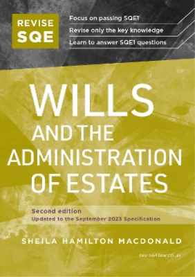 #ad Sheila Hamilton Macdo Revise SQE Wills and the Administration of Est Paperback $26.31