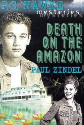 #ad PC Hawke Mysteries 6: Death on the Amazon Paperback By Paul Zindel GOOD $6.31