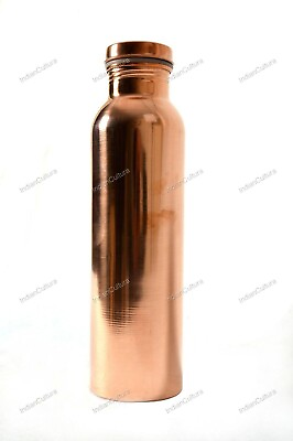 #ad Indian Copper Bottle With New Stylish and Advanced Leak Proof Cap Copper Bottle $21.82