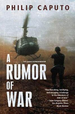 #ad A Rumor of War 9780805046953 Philip Caputo paperback $4.21