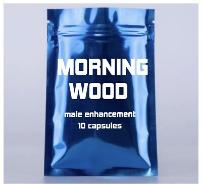 #ad MORNING WOOD Male Enhancment Pill Performance Sex Amplify for Men 10 Pills $21.99