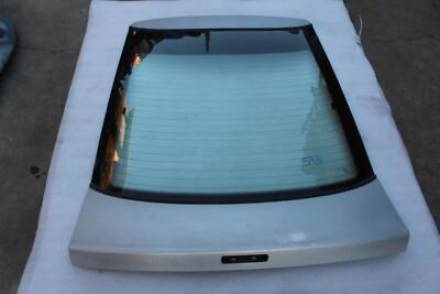 #ad 1989 FORD PROBE HATCH TRUNK LID SHELL WITH BACK GLASS SILVER T20 $140.00