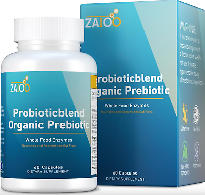 #ad Digestive Enzymes Multi Enzymes Organic Prebiotics amp; Probiotics Gut amp; Di.. $63.37