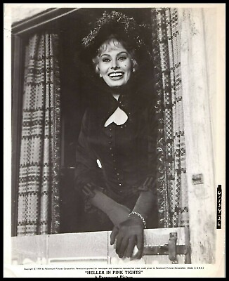 #ad Glamorous Italian Beauty Sophia Loren Orig 1959 HELLER IN PINK TIGHTS Photo 479 $19.99
