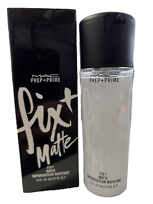 #ad MAC PREP amp; PRIME FIX MATTE 3.4 oz 100mL Skin Refresher amp; Setting Spray NIB $15.90