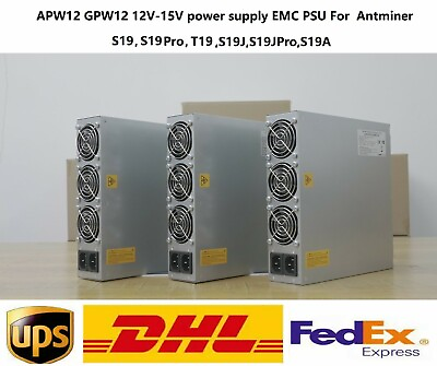 #ad Bitmain APW12 GPW12 Power Supply PSU for Antminer S19 S19J Pro T19 S19 XP Miner $199.99