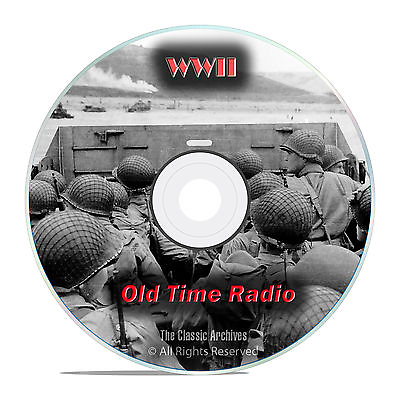 #ad World War II Radio Broadcasts WWII 1171 Old Time Radio Shows OTR DVD CD G03 $8.99