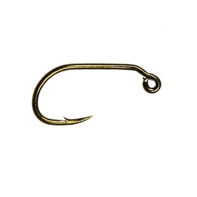 #ad 30pcs 60 Degree Barbed Jig Fly Tying Hook Wide Gap Trout Fishing Hooks #10 16 $11.57