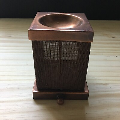 #ad Vintage Rare Super Neat copper Metal incense burner Holder 4quot;H x3quot;W $199.99