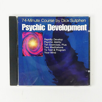 PSYCHIC DEVELOPMENT CD Dick Sutphen Lesson self Hypnosis 10 exercises for power $14.89