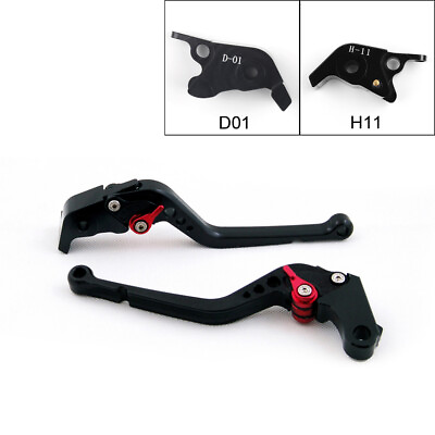 #ad Long Brake Clutch Levers For Ducati Hypermotard 1100 SP 2007 2012 Black $28.63