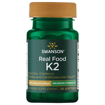 #ad Swanson Maximum Strength Vitamin K2 Menaquinone 7 Vitamin Supplement Supp... $19.52