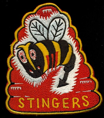 #ad USAF 113th Fighter Squadron Stingers Patch Q 2 $15.00