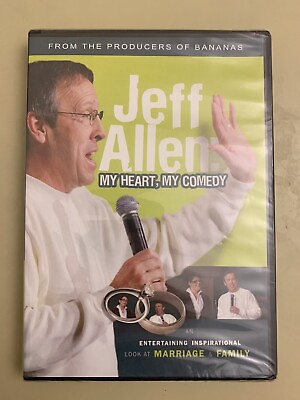 #ad Jeff Allen My Heart My Comedy New Sealed DVD $20.53