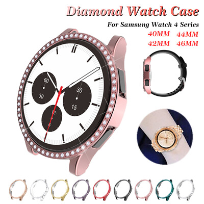 #ad Bling Bumper Case Cover For Samsung Galaxy Watch 4 40mm 44mm Classic 42mm 46mm $7.99