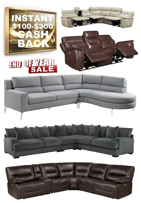 #ad #ad 8318*4LR5R 4pc Modular Power Reclining Sectional w Right Side Chaise Was $3599 $2275.00