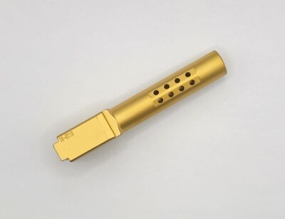 #ad Glock 19 Ported Barrel G1 4 Gold TiN $42.95