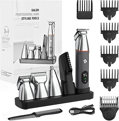 #ad Beard Trimming Kit with Mustache Nose Ear Body Facial $55.87