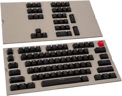 #ad Glorious G 104 104 Key ABS Doubleshot Mechanical Keyboard Keycaps Black $28.01