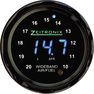 #ad NEW Zeitronix ZT 2 Wideband AFR ZR 2 Black Multi Gauge BLUE LED#x27;s $307.88