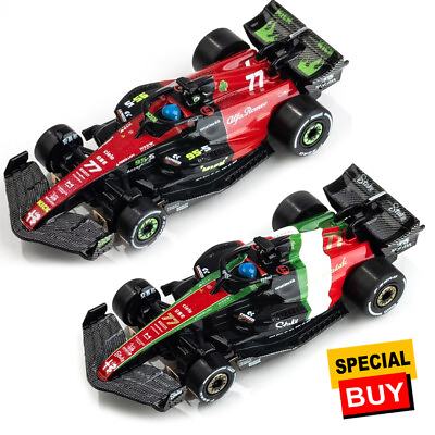 #ad AFX 2023 Alfa Romeo Spa amp; Monza # 77 Limited Edition F1 Collection HO Slot Car $84.98