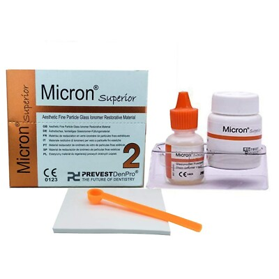 #ad Prevest Denpro Micron Superior 2 Radiopaque Glass Ionomer Filling 15gm and 10ml $17.96