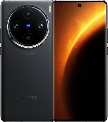 #ad vivo X100 5G Black 256GB 12GB RAM 6.78quot; Dual Sim Dimensity 9300 Global Version. $830.00
