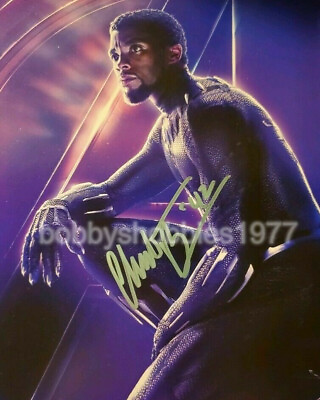 #ad Chadwick Boseman Black Panther Autographed Signed 8x10 Photo REPRINT $9.95