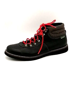 #ad Eastland Womens Ankle Boot Butternut Black Leather Work Shoe Steel Toe 9 $26.99