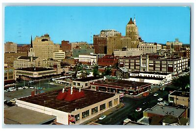 #ad 1960 The Skyline Of Downtown Oil Capital Of World Tulsa Oklahoma OK Postcard $29.95
