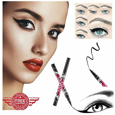 #ad 36H Black Waterproof Pen Liquid Eyeliner Eye Liner Pencil Make Up Beauty $5.09