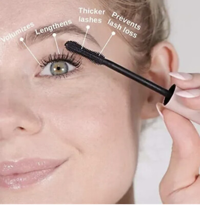 #ad WANDER Beauty Upgraded Lashes Treatment Mascara JET BLACK New $17.99
