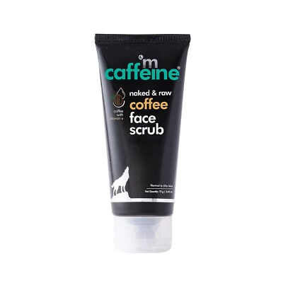 #ad mCaffeine Coffee Face Scrub Blackhead Whitehead Dead Skin amp; Tan Remover 75gm FS $13.99