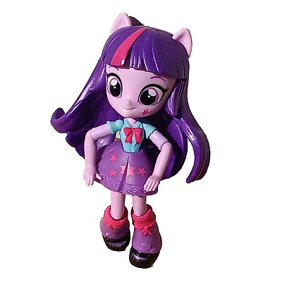 #ad My Little Pony Equestrian Girls Minis TWILIGHT SPARKLE Figure 2015 4.5” Purple $17.85