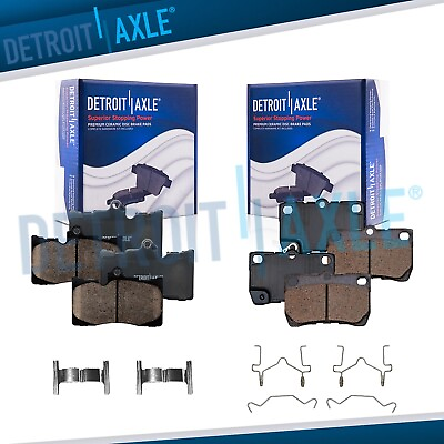#ad Front and Rear Ceramic Brake Pads for Lexus GS350 GS430 GS450h GS460 IS350 $44.59