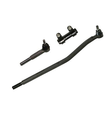 #ad 3 Pc Steering Kit Drag Link Tie Rod Pitman Arm for Ford F 250 F 350 Super Duty $53.25