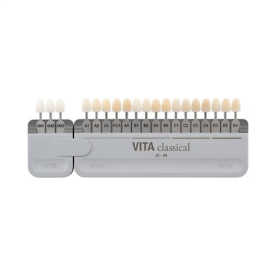 #ad New 1 Set VITA Classical Dental Shade Guide with Bleached Shades Clip $52.99
