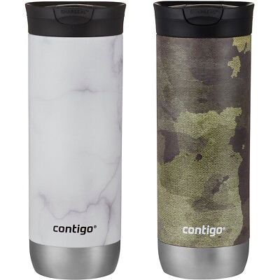 #ad Contigo 20 oz. Huron 2.0 Couture SnapSeal Insulated Stainless Steel Travel Mug $22.99