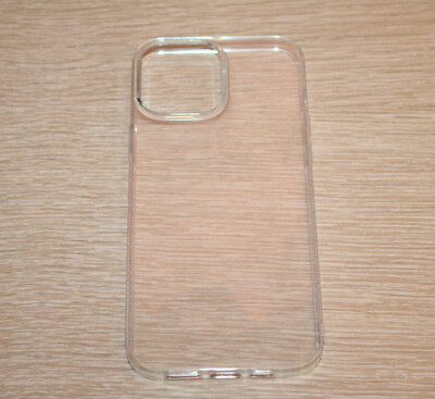 #ad UNBRANDED NO BRAND Case iPhone 13 PRO MAX 6.7quot; Clear Transparent Slim Minimalist $8.91