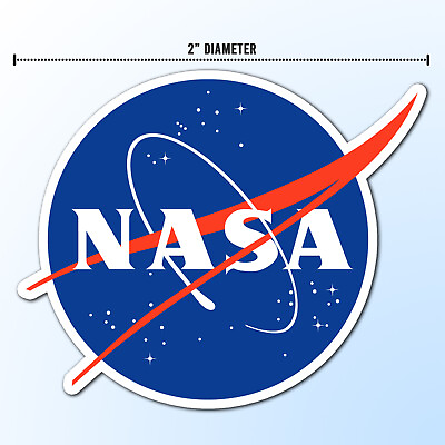 #ad NASA quot;Meatballquot; Logo Space Vinyl Glossy Sticker 2quot; New $3.99