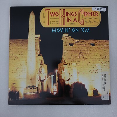 #ad Two Kings And A Cipher Movin On Em PROMO SINGLE Vinyl Record Album $9.77