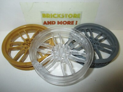 #ad Lego Wheel 75mm D. x 17mm Motorcycle 88517 Choose Quantity EUR 1.90