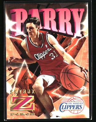 #ad Brent Barry 1996 SkyBox Z Force #40 Basketball Card $1.89
